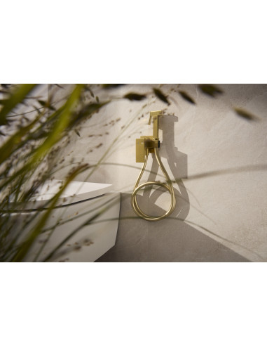 LOGON BRUSHED LIGHT GOLD iebūvējamais bidē maisītājs 5139-512-39