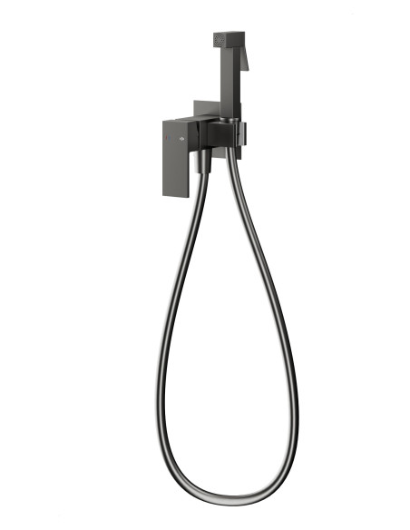 LOGON GUN METAL GREY iebūvējamais bidē maisītājs 5139-512-61