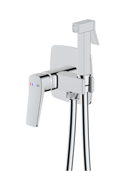 MALAGA CHROME iebūvējamais bidē maisītājs 4529-512-00