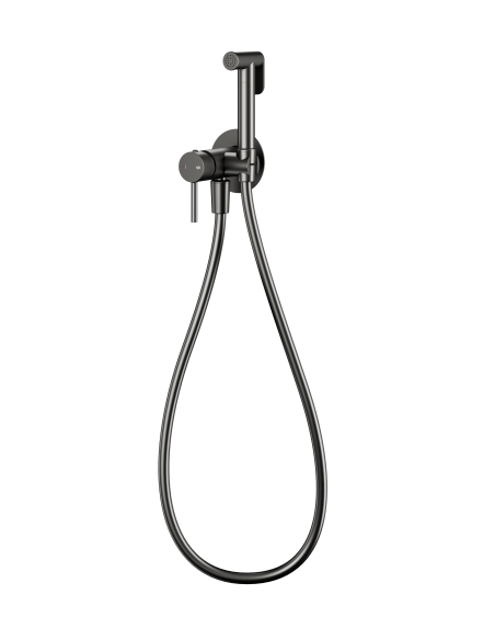 MOZA GUN METAL GREY iebūvējamais bidē maisītājs 5039-512-61