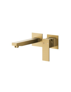 LOGON BRUSHED LISHT ZELTA krāsas iebūvējamais izlietnes maisītājs 5139-810-39