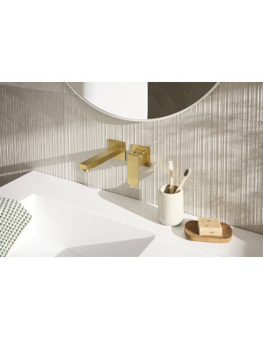 LOGON BRUSHED LISHT ZELTA krāsas iebūvējamais izlietnes maisītājs 5139-810-39