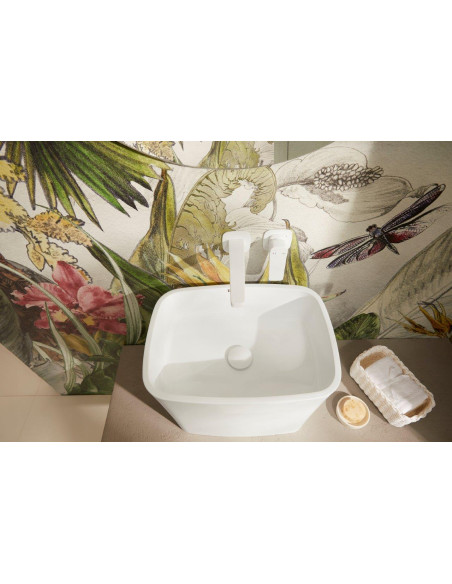 MALAGA WHITE iebūvējamais izlietnes maisītājs 4529-810-44