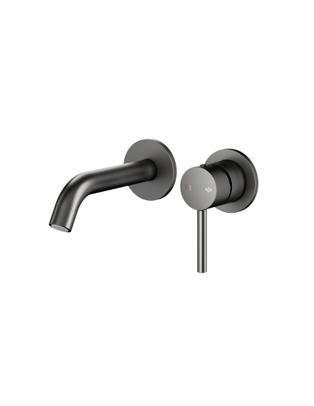 MOZA GUN METAL GREY iebūvējamais izlietnes maisītājs 5039-810-61