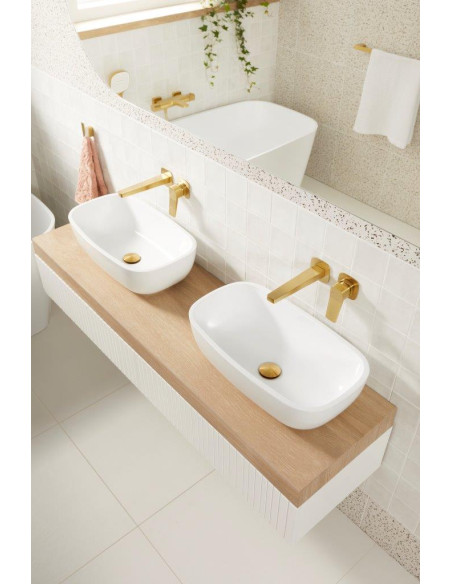 MALAGA BRUSHED GAIŠI ZELTA iebūvējamais izlietnes maisītājs 4529-810-31