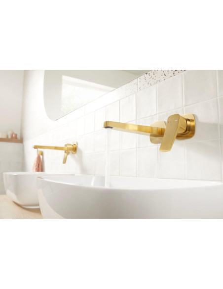 MALAGA BRUSHED GAIŠI ZELTA iebūvējamais izlietnes maisītājs 4529-810-31