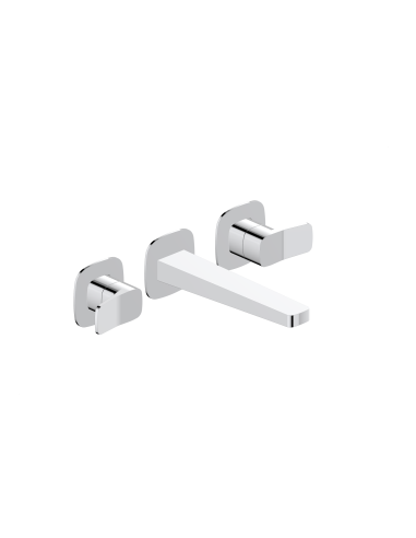 MALAGA CHROME slēptais trīs caurumu izlietnes jaucējkrāns 4529-821-00