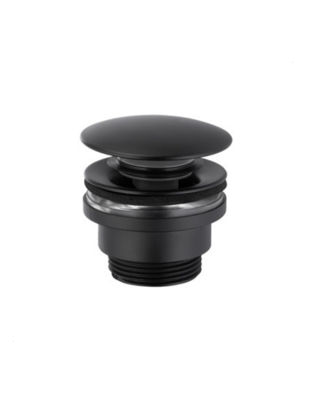 universāls plastmasas Click-Clack izlietnes vārsts, MELNS 660-310-81