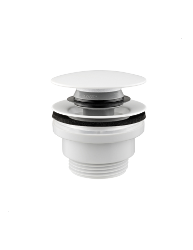 universāls plastmasas Click-Clack izlietnes vārsts, BALTS 660-310-44