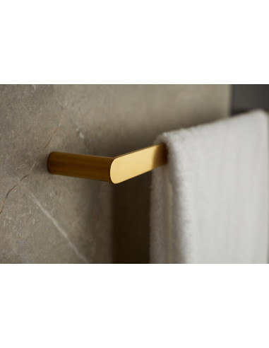 22 cm dvieļu stienis, MATĒTS ZELTS 864-025-31