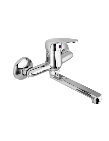 ATUT sienas izlietnes jaucējkrāna snīpis (l-150 mm) 5510-850-00