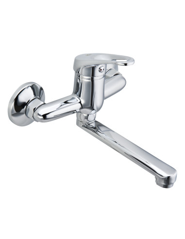 AZURYT sienas izlietnes jaucējkrāna snīpis (l-150 mm) 5510-820-00