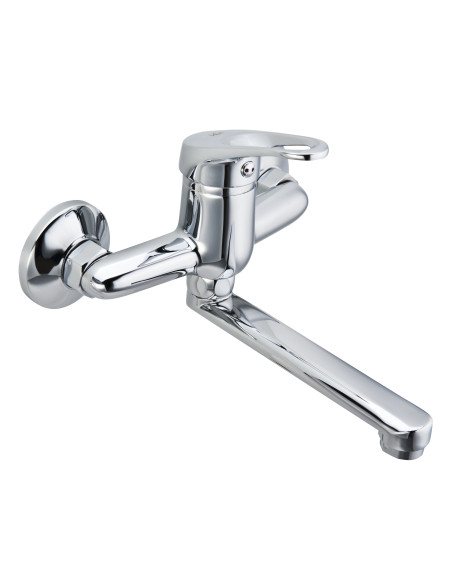 AZURYT sienas izlietnes jaucējkrāna snīpis (l-150 mm) 5510-820-00