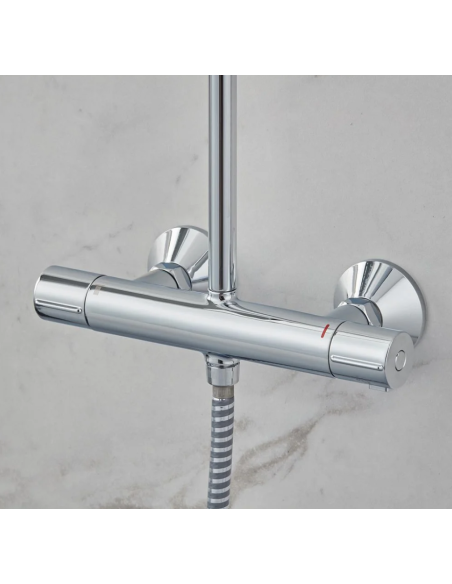 Hansgrohe Vernis Blend dušas sistēma ar termostatu, hroms 26276000 - 5