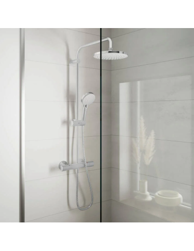 Hansgrohe Vernis Blend shower system with thermostat, chrome - 7