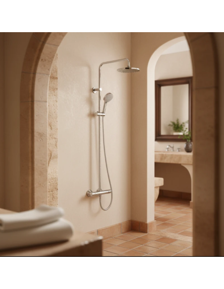 Hansgrohe Vernis Blend dušas sistēma ar termostatu, hroms 26276000 - 10