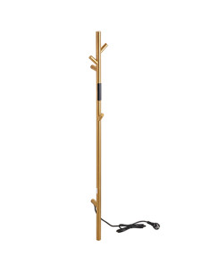 Kombinētais dvieļu žāvētājs VERTEX, 1180 mm, stieņa tipa, 30 W, nerūsējošais tērauds, matēts, zelts - 1