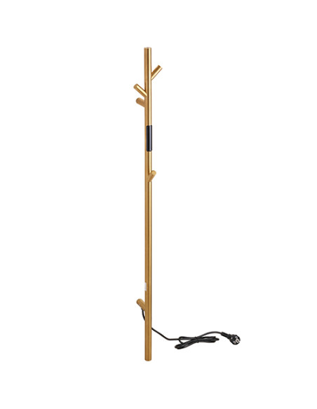 Kombinuotas rankšluosčių džiovintuvas VERTEX, 1180 mm, strypinis, 30 W, nerūdijantis plienas, matinis, aukso spalvos - 1