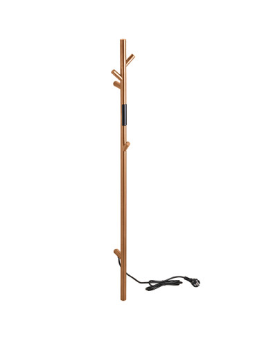 Kombineeritud käterätikuivati ​​VERTEX, 1180 mm, pulk-tüüpi, 30 W, roostevaba teras, matt, kuldne vask, 704154015 - 1