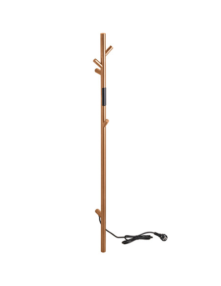 Kombineeritud käterätikuivati ​​VERTEX, 1180 mm, pulk-tüüpi, 30 W, roostevaba teras, matt, kuldne vask, 704154015 - 1