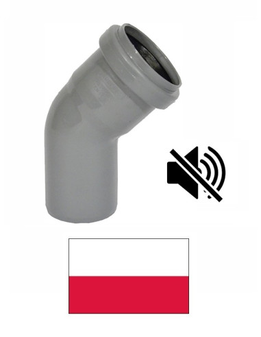 Līkums DN50/30^  801/dB, PELEKA