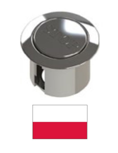 WC armatūras poga ar STOP ZSK/305/0/L, BIS