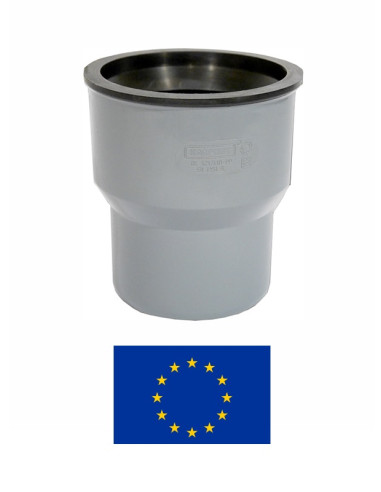 Pāreja uz čugunu ar gumiju DN110 811/302, PELEKA