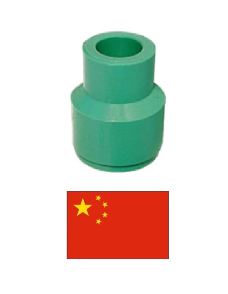 PPR mufe ar pāreju 40/25, 933 (zaļa), 40/25