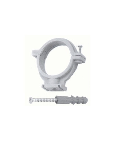 Plastmasas cauruļu turētājs 9826BK, D 75MM