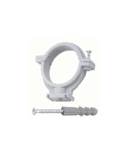 Plastmasas cauruļu turētājs 9826BK, D 75MM