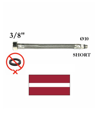 Pievads jaucējkrānam 3/8 704 SHORT 20 cm, SHORT