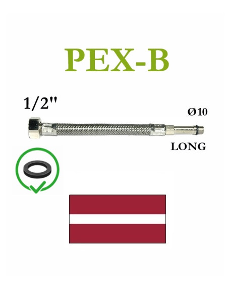 Pievads jaucējkrānam 1/2 724 LONG 150 cm, 150 CM