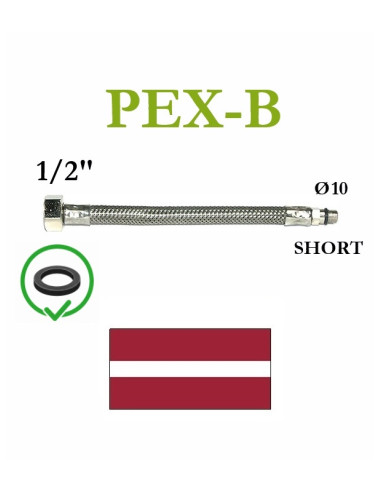 Pievads jaucējkrānam 1/2 724 SHORT 60cm, 60 CM