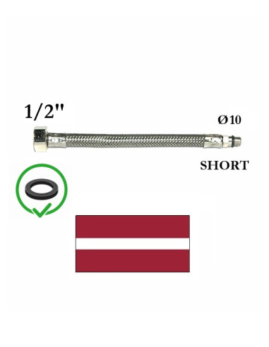 Pievads jaucējkrānam 1/2 704 SHORT 30 cm, SHORT