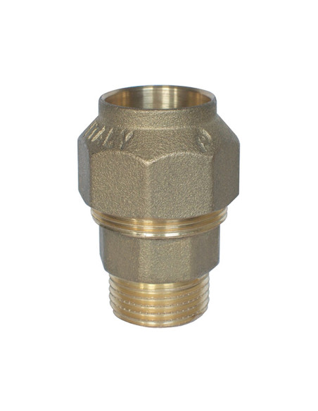 Pāreja (ārējā vītne-caurule) 3010G M3/4"x25 Pāreja (ārējā vītne-caurule) 3010G M3/4"x25