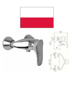 Dušas krāna korpuss 486-020-00, GRANIT