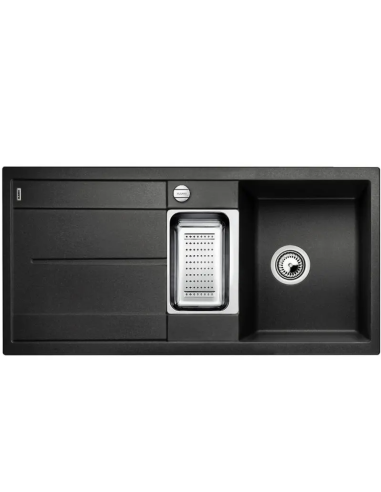 Blanco Metra 6 - Silgranit sink, 100x50 cm, with drain control, anthracite 513053 - 1