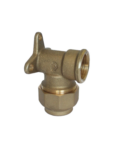 Līkums ar sienas stiprinājumu 3019G 3/4Fx25 Līkums ar sienas stiprinājumu 3019G 3/4Fx25