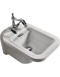 Kerasan wall-mounted bidet with overflow ring Waldorf 4125 - 13 2