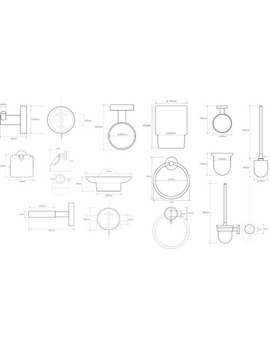 Bemeta komplekts Omega 204601 - 9