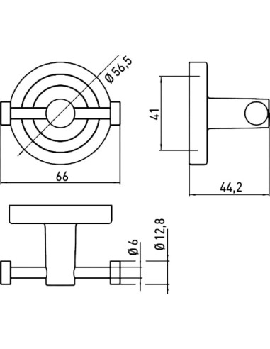 Emco āķis Polo 0775 001 02