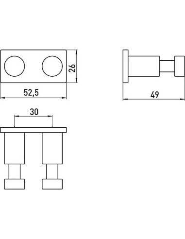 Emco āķis System 2 3574 001 00