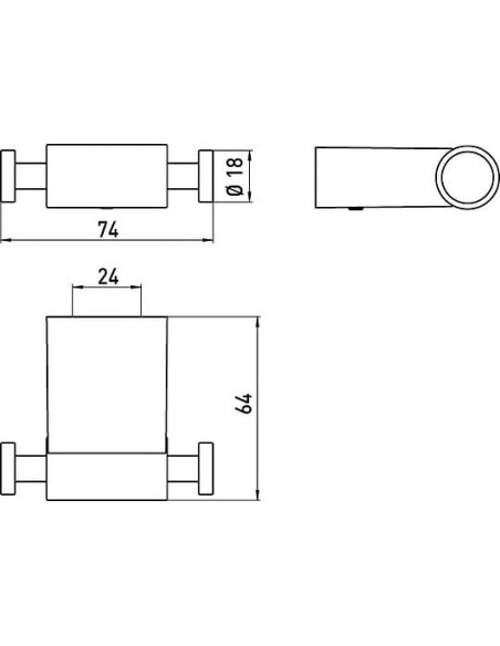 Emco āķis System 2 3575 001 00