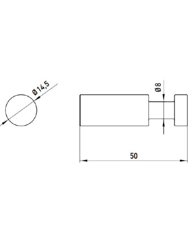 Emco āķis Polo 0775 001 01
