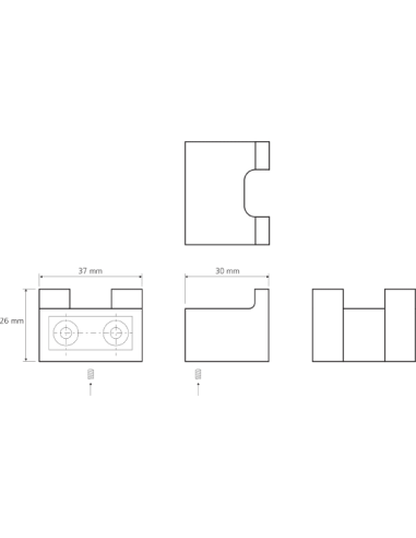 Bemeta āķītis Nero 135006230 - 3