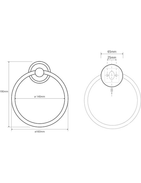 Bemeta dvieļu turētājs Retro 144204068 - 3 Bemeta dvieļu turētājs Retro 144204068 - 3