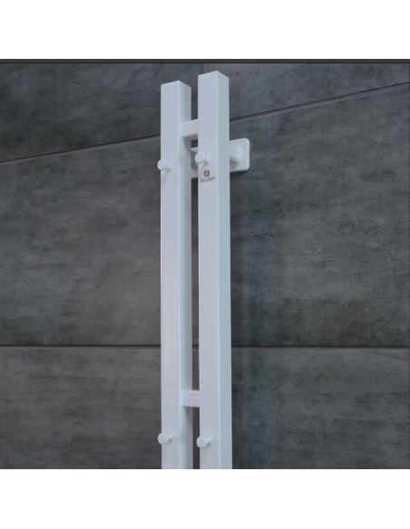 Elektriskais vannas istabas radiators Silouette Quadro 90х1500 Sensors labais, balts - 6 Elektriskais vannas istabas radiators Silouette Quadro 90х1500 Sensors labais, balts - 6