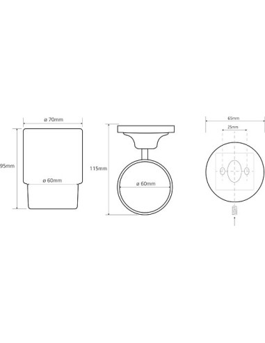 Bemeta glāze Retro 144110017 - 3