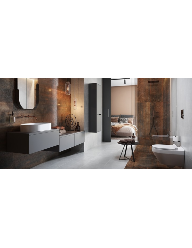 Komplekts: Cersanit B634 City tualetes pods + rāmis +  poga 0271006