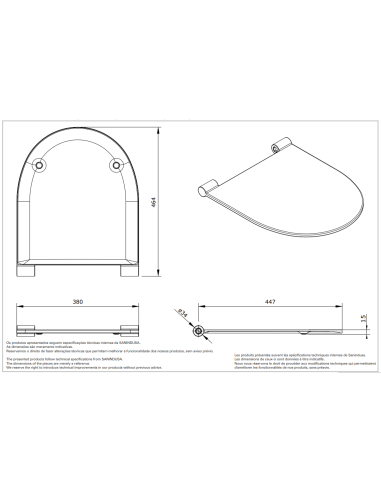 Sanindusa WC poda vāks softclose 2363100 SANLIFE